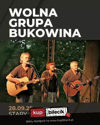 Wolna Grupa Bukowina zagra w Starym Klasztorze!