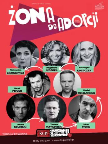 Sława Wydarzenie Spektakl Żona do adopcji - spektakl komediowy
